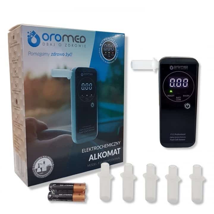 Alkomat OroMed F11 PROFESSIONAL - Bezdotykowy