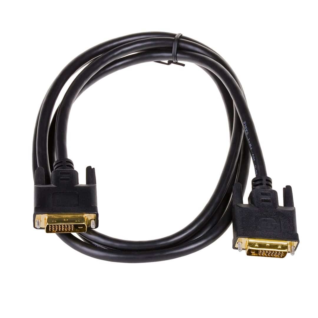 Kabel Akyga AK-AV-06 DVI-D M - DVI-D M, 1,8m, czarny