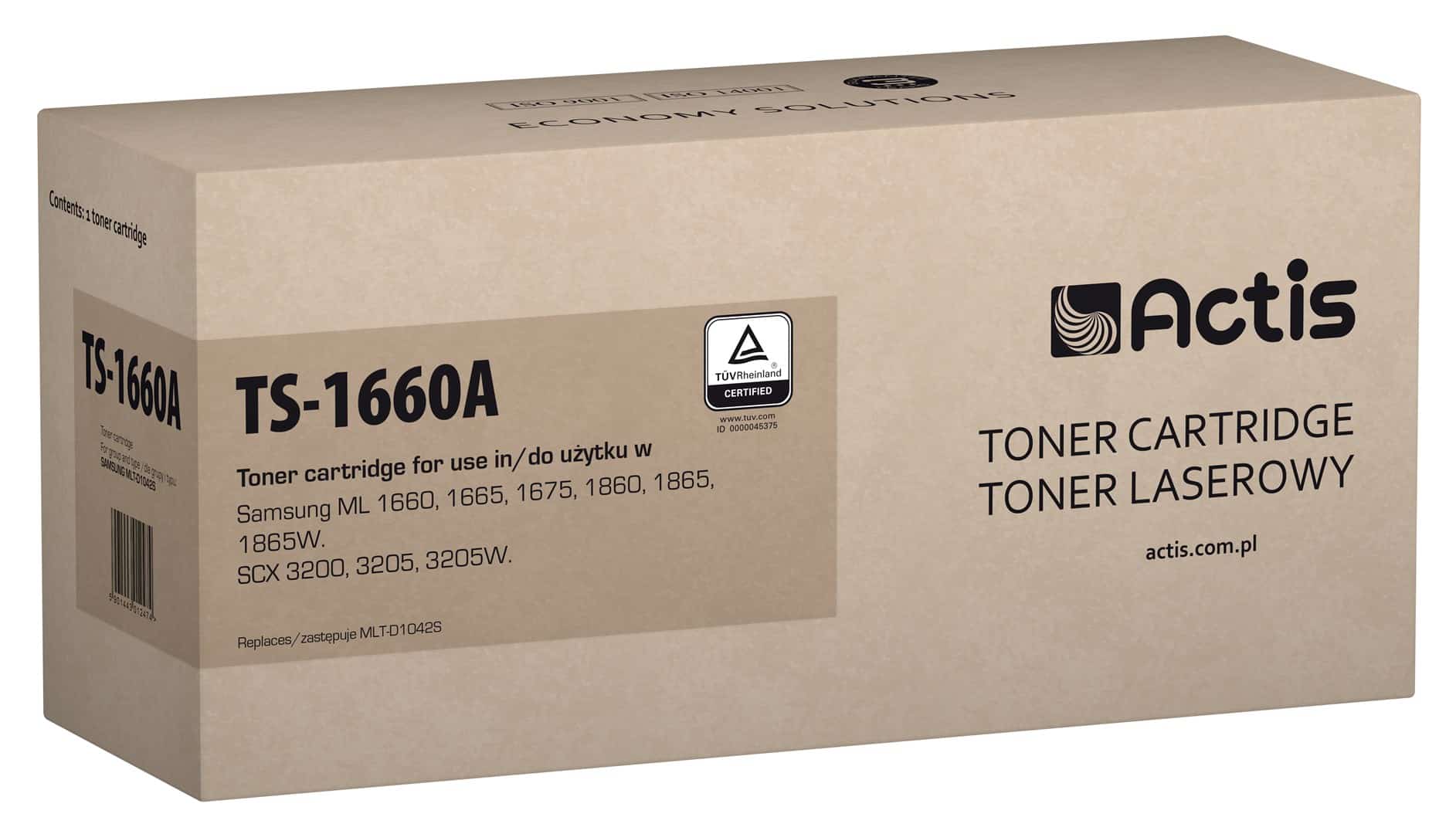 Actis TS-1660A Toner Kompatybilny Samsung ML, SCX