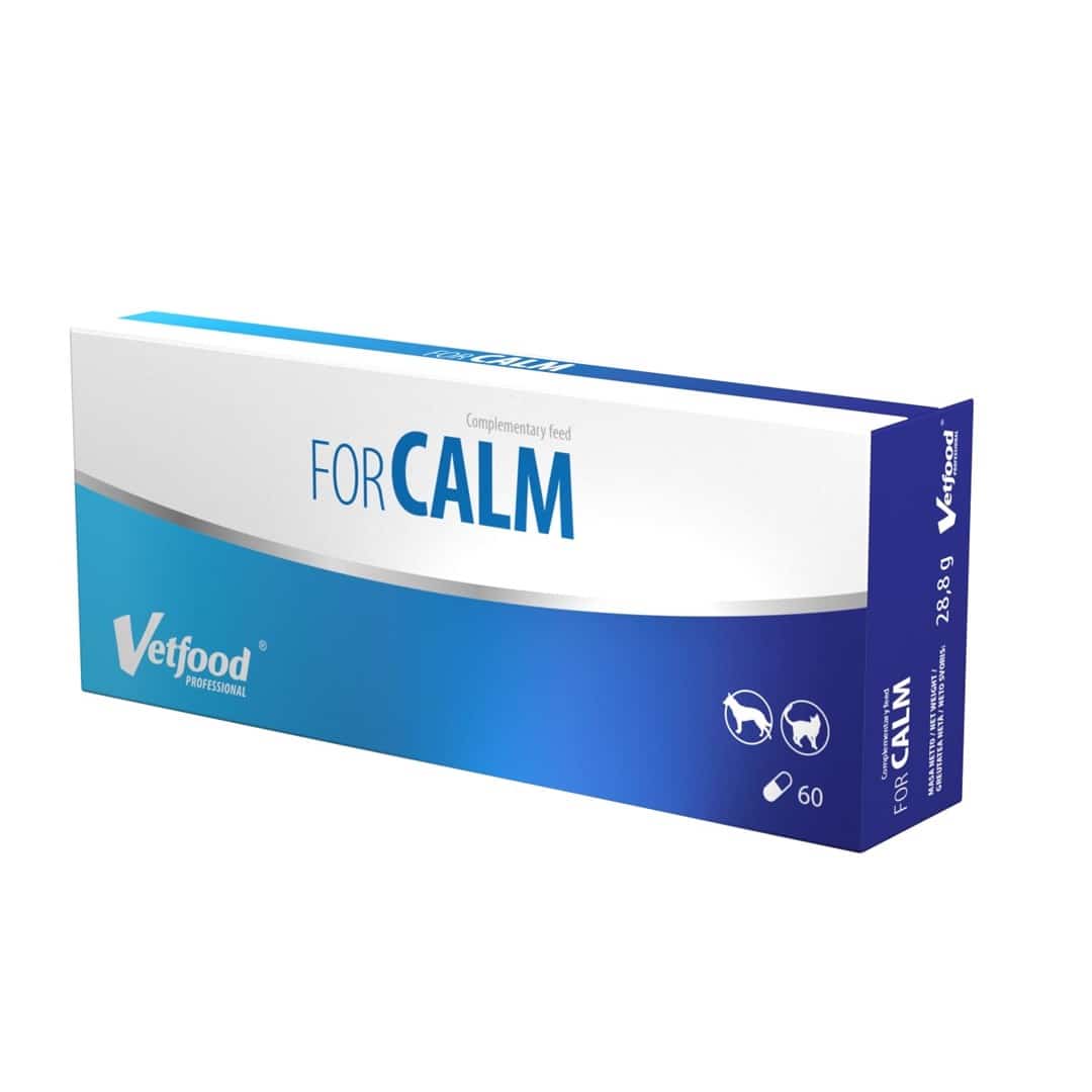 VetFood For Calm 60 kapsułek dla kotów i psów