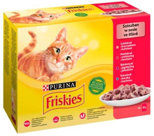 Friskies Mix mięsny - 12 x 85 g mokra karma