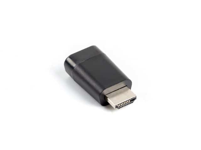 Adapter Lanberg AD-0016-BK HDMI do VGA Czarny