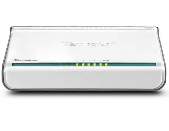 Switch Tenda S105 5x 10/100Mbps Biały