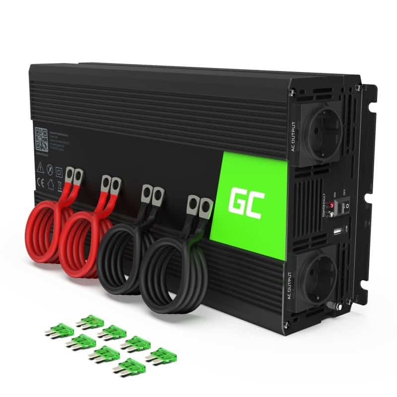 GREEN CELL PRZETWORNICA INV20 24V-230V 2000W/4000W