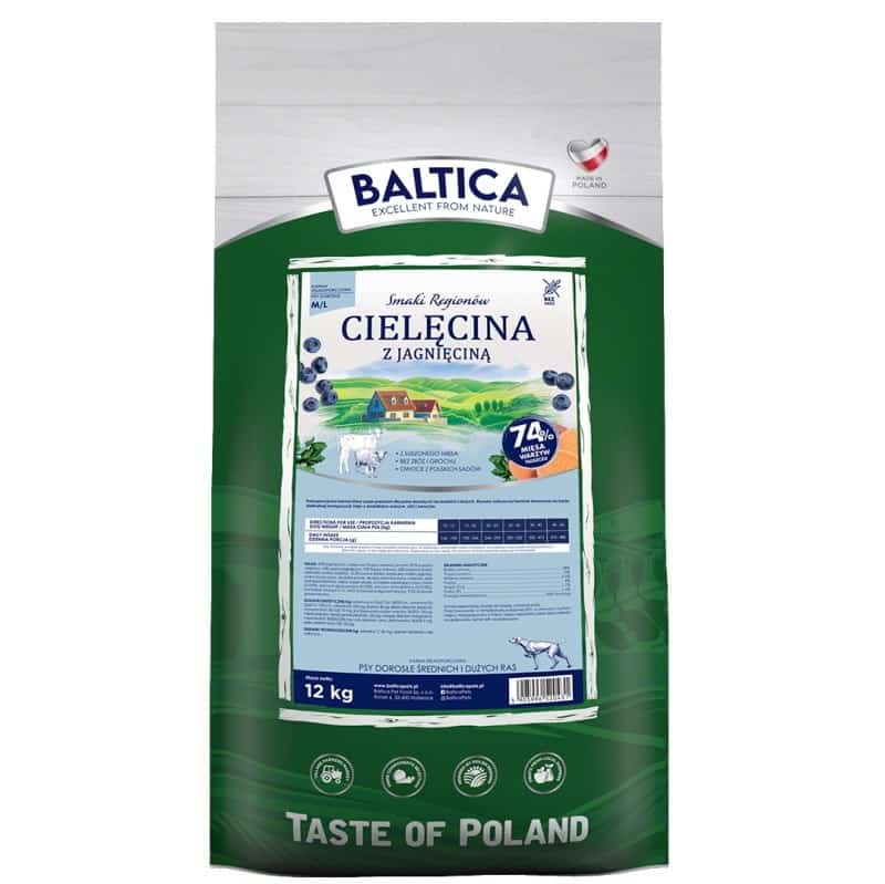 BALTICA SMAKI REGIONÓW Cielęcina z jagnięciną 12kg