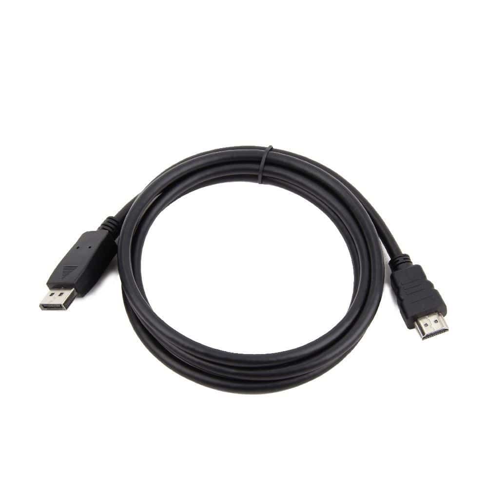 Kabel GEMBIRD CC-DP-HDMI-1M, 1m, czarny