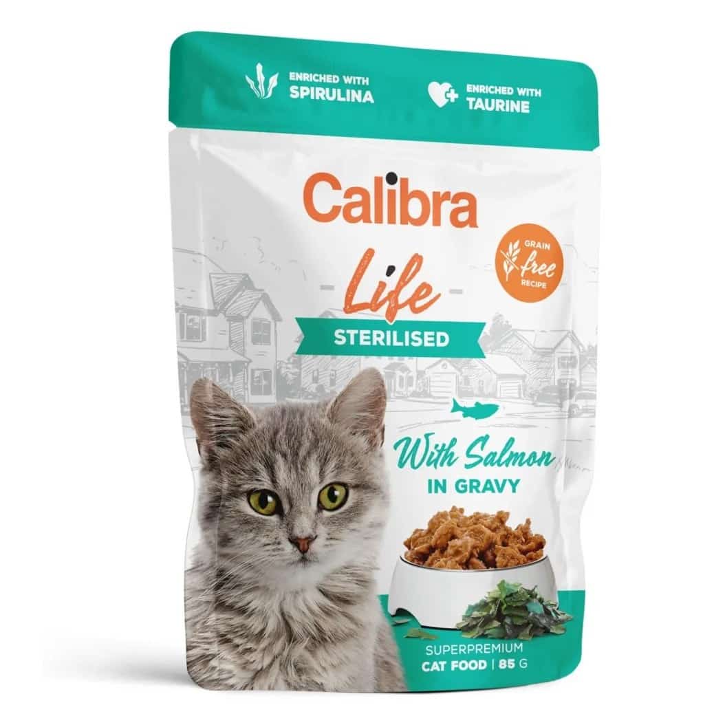 CALIBRA CAT life pouch salmon 85g - Karma mokra