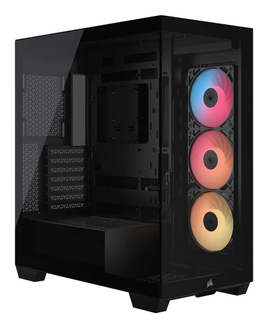 Obudowa Corsair 3500X LXR LINK, Szkło Hartowane, Czarna