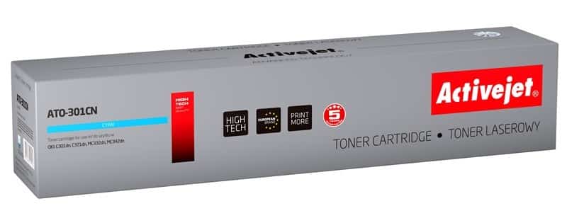 Activejet ATO-301CN Toner, 1500 stron, niebieski