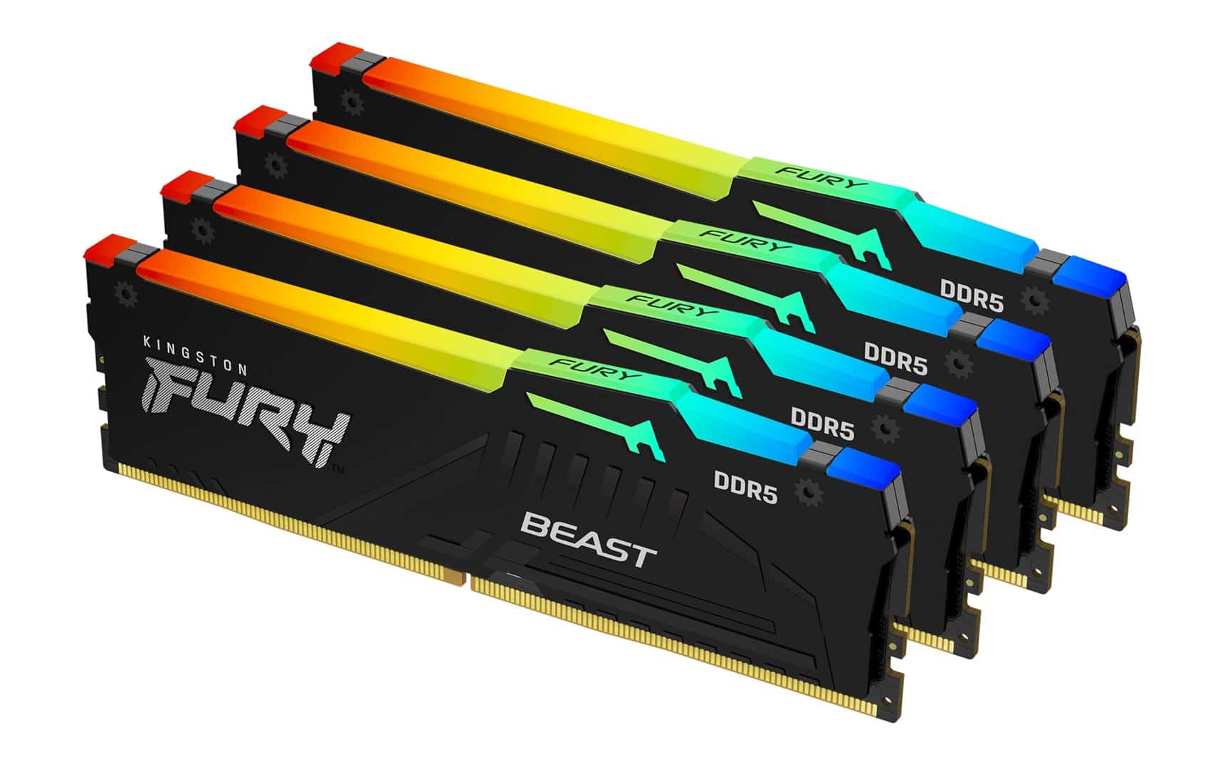 Kingston FURY Beast DDR5 Czarny RGB