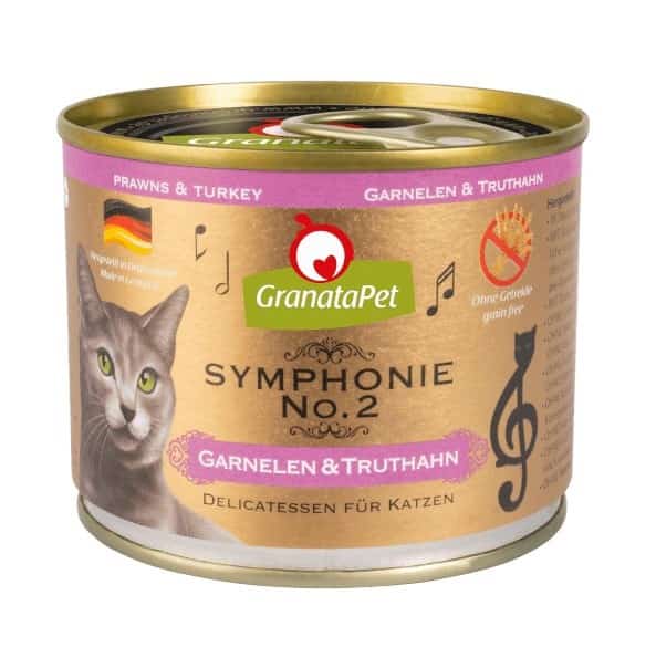 GranataPet Symphonie No.2 Krewetki i Indyk 200g