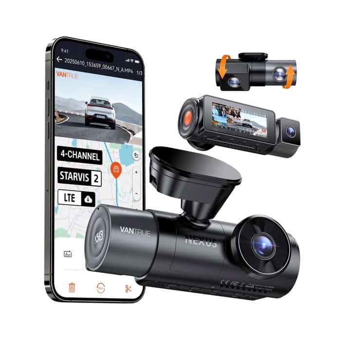 Wideorejestrator Vantrue N5 S z G-Sensor