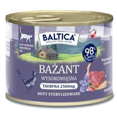 BALTICA SMAKI REGIONÓW Kot dorosły Bażant 185g