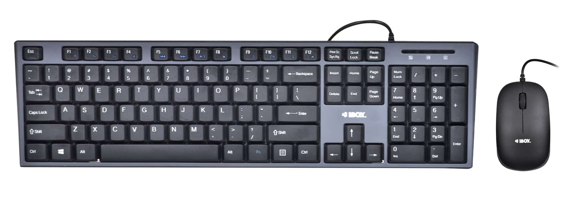 Zestaw klawiatura + mysz IBOX IKMS606 czarny
