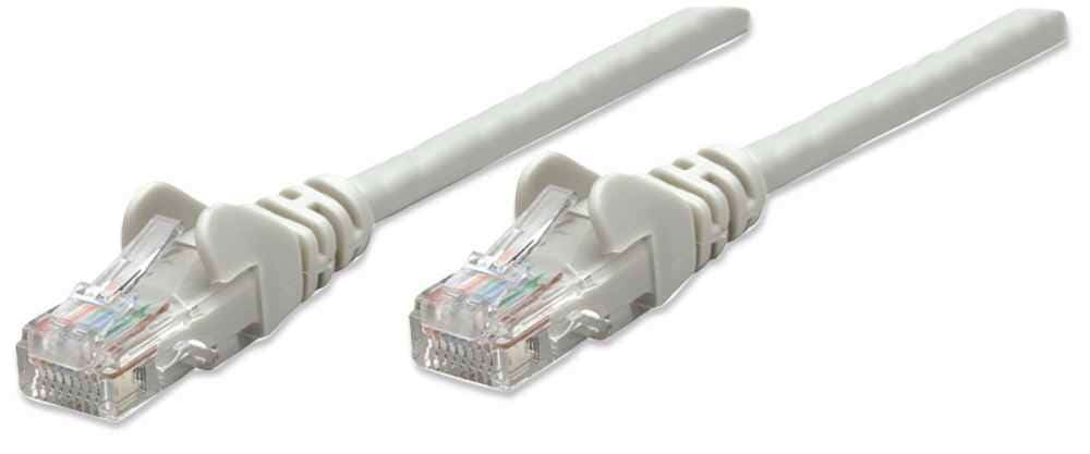 INTELLINET PATCHCORD CAT5E UTP 2M SZARY 100% MIEDZ