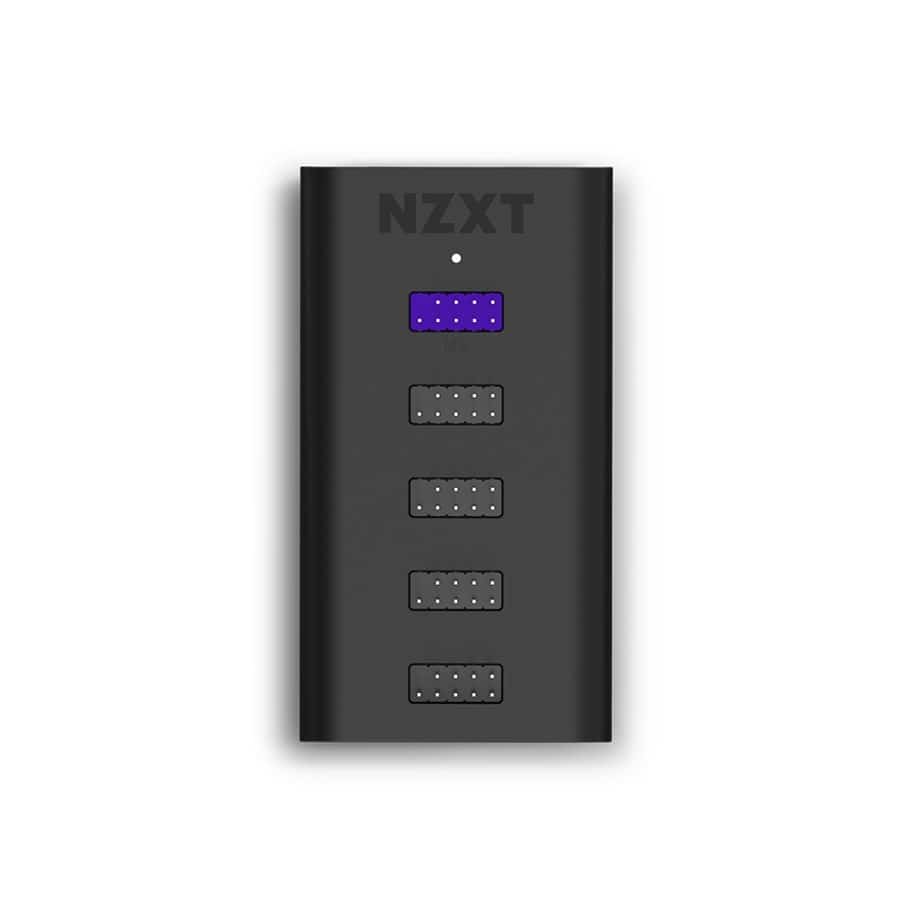 NZXT HUB USB 2.0 3 Generacja Czarny