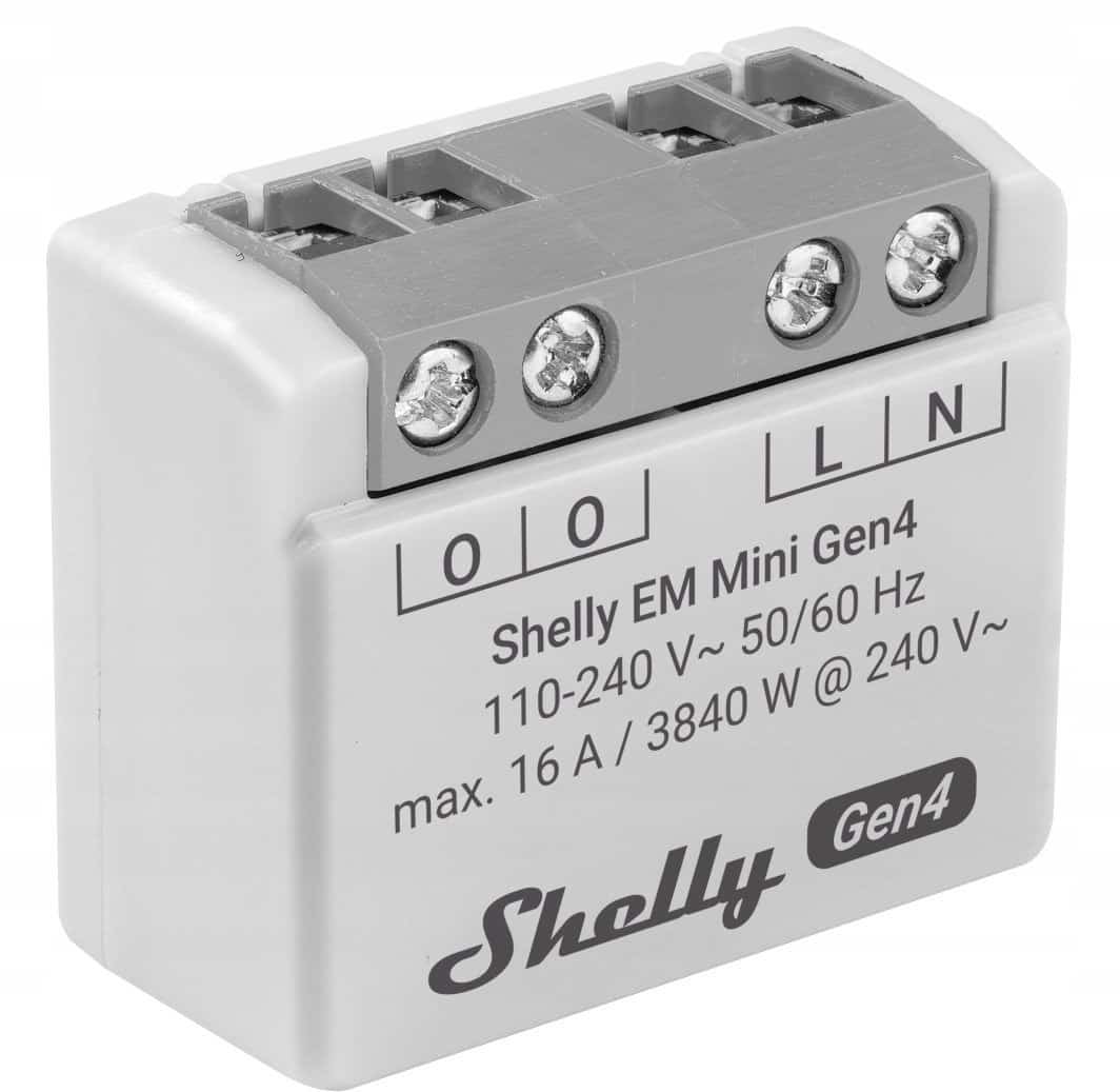 Shelly EM Mini Gen4 - Sterownik WiFi do Pomiaru Energetycznego