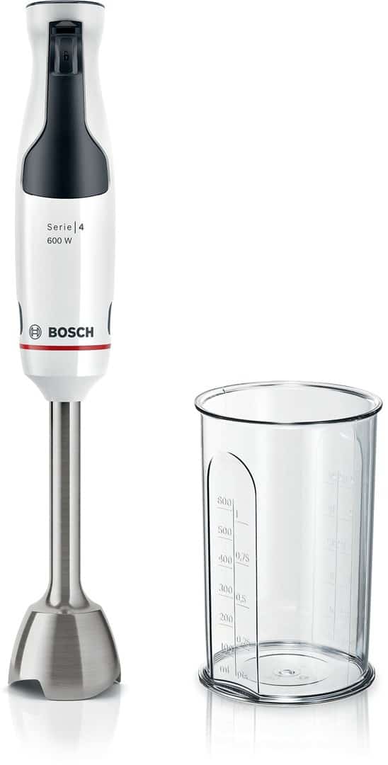 Blender ręczny BOSCH MSM 4W210 - biały/czarny