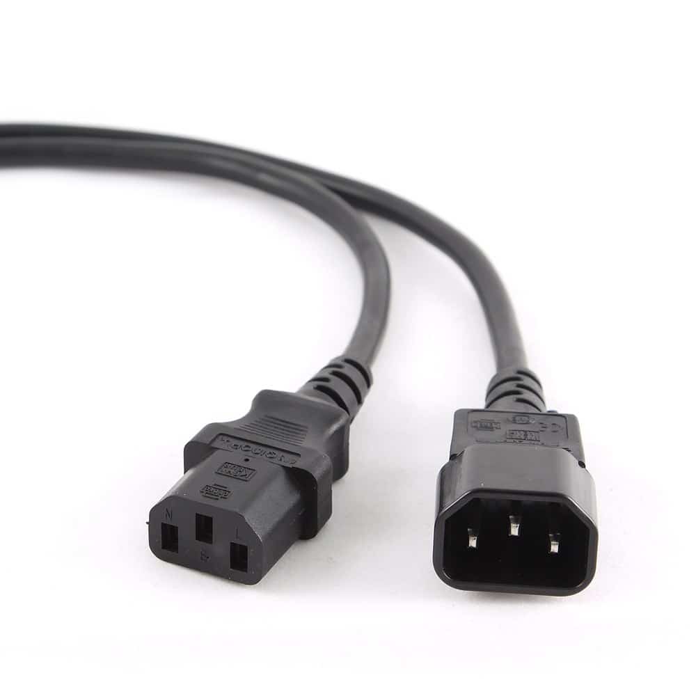 Kabel GEMBIRD PC-189, 1,8m, Czarny, C13-C14