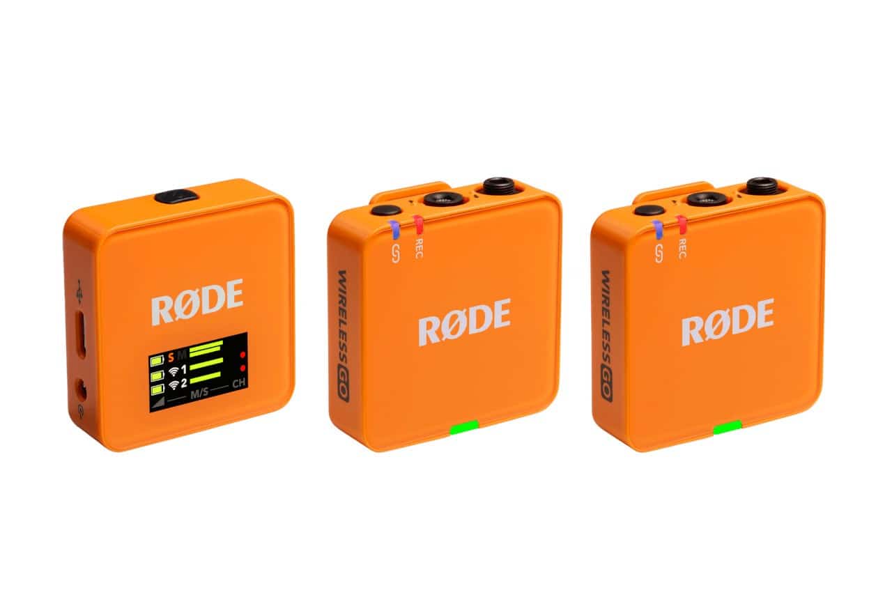 Mikrofon bezprzewodowy RODE Wireless GO III (pomarańczowy)