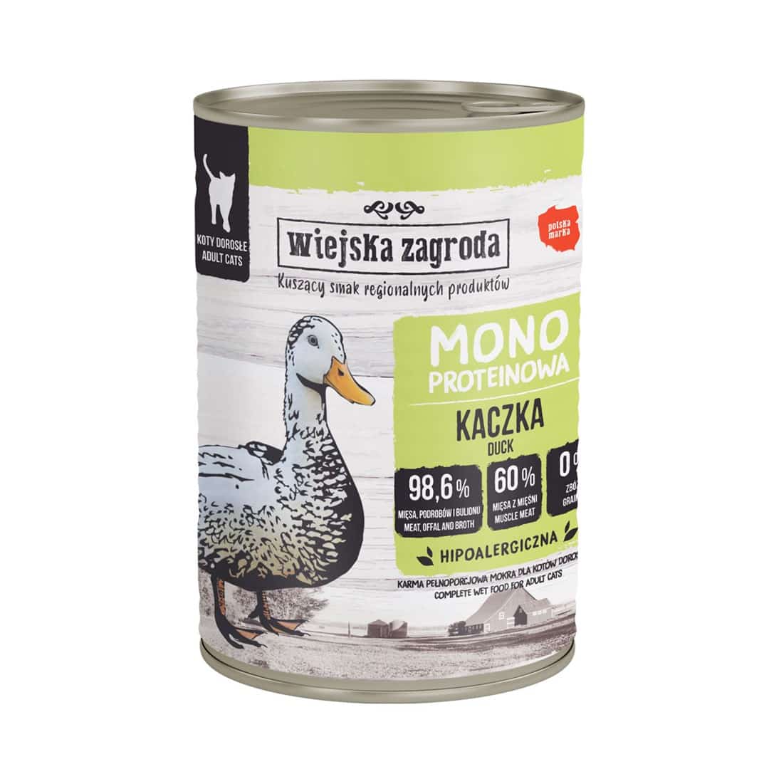 Wiejska Zagroda Monobiałkowa Kaczka 400g