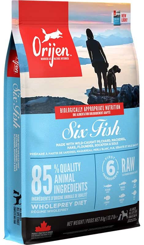 ORIJEN Six Fish - sucha karma dla psa 6kg