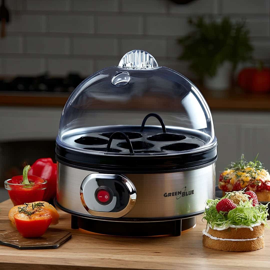 GREENBLUE AUTOMATYCZNY JAJOWAR GB572, 400W, 7 JAJ
