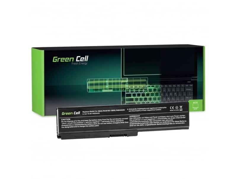 GREEN CELL BATERIA TS03 DO TOSHIBA PA3817U-1BRS 4400 MAH