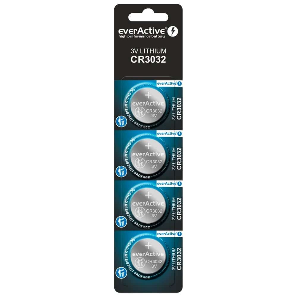 EVERACTIVE BATERIA LITOWA CR3032 4 SZT.