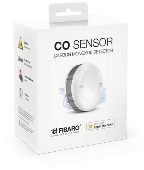 Czujnik tlenku węgla FIBARO HomeKit, biały