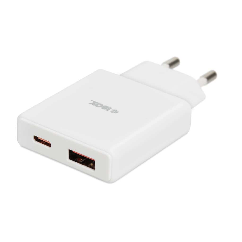IBOX ŁADOWARKA UNIWERSALNA C-43 PD30W SLIM BIAŁY