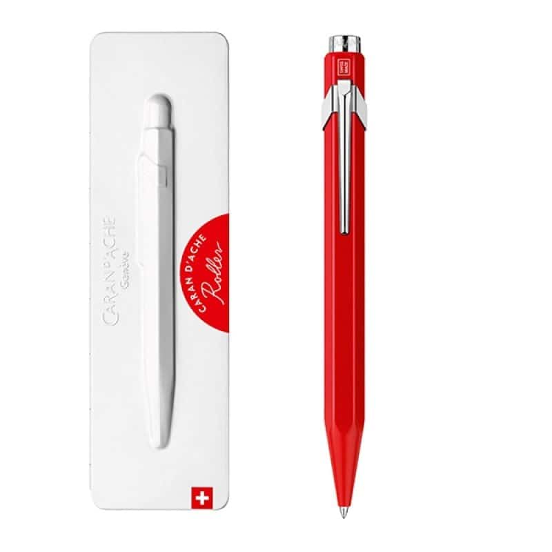 Caran d’Ache Pióro kulkowe 849, czerwone, w pudełku