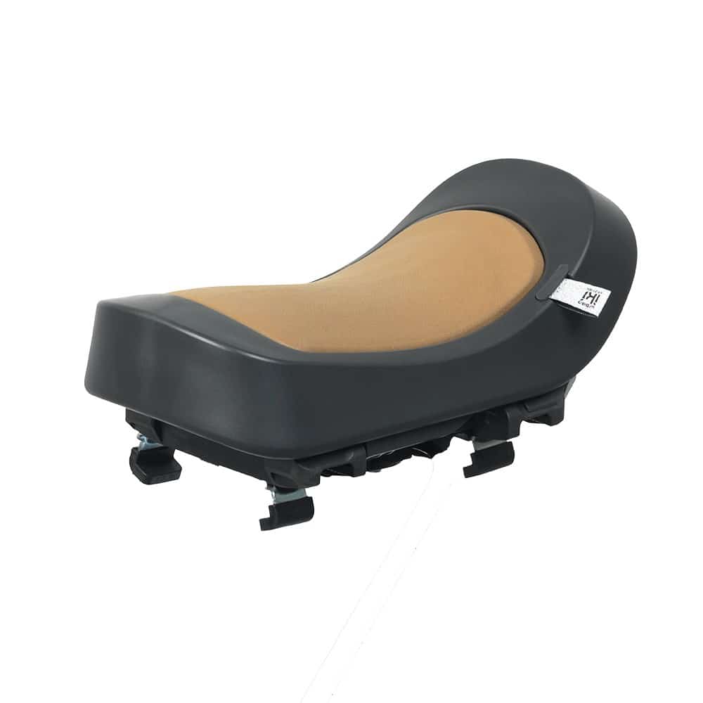 URBAN IKI Siedzenie junior na bagażnik BLACK/BROWN SET