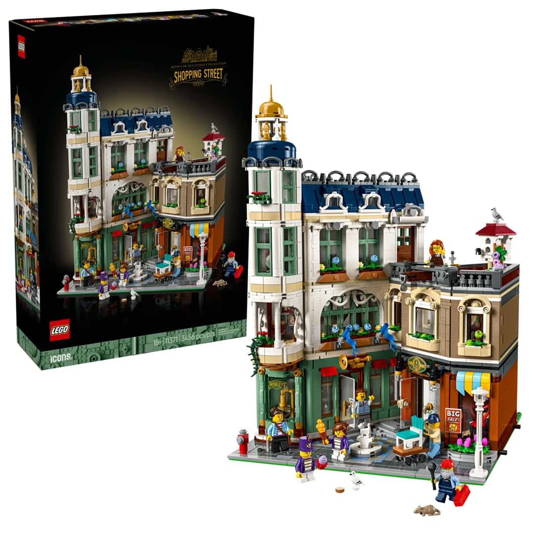 LEGO Icons 11371 - Ulica handlowa