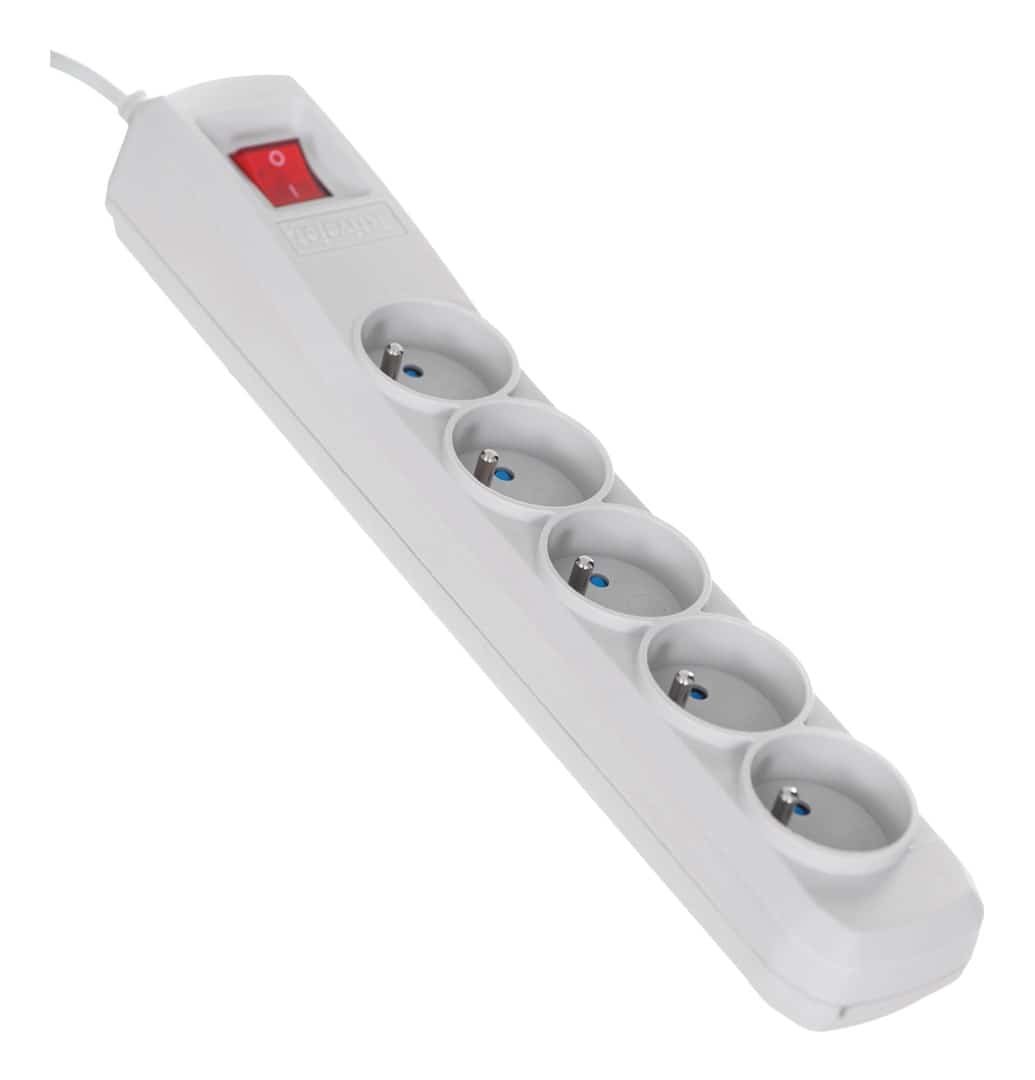 Listwa zasilająca Activejet 5 gniazd, 1,5 m, czarna, 10 A