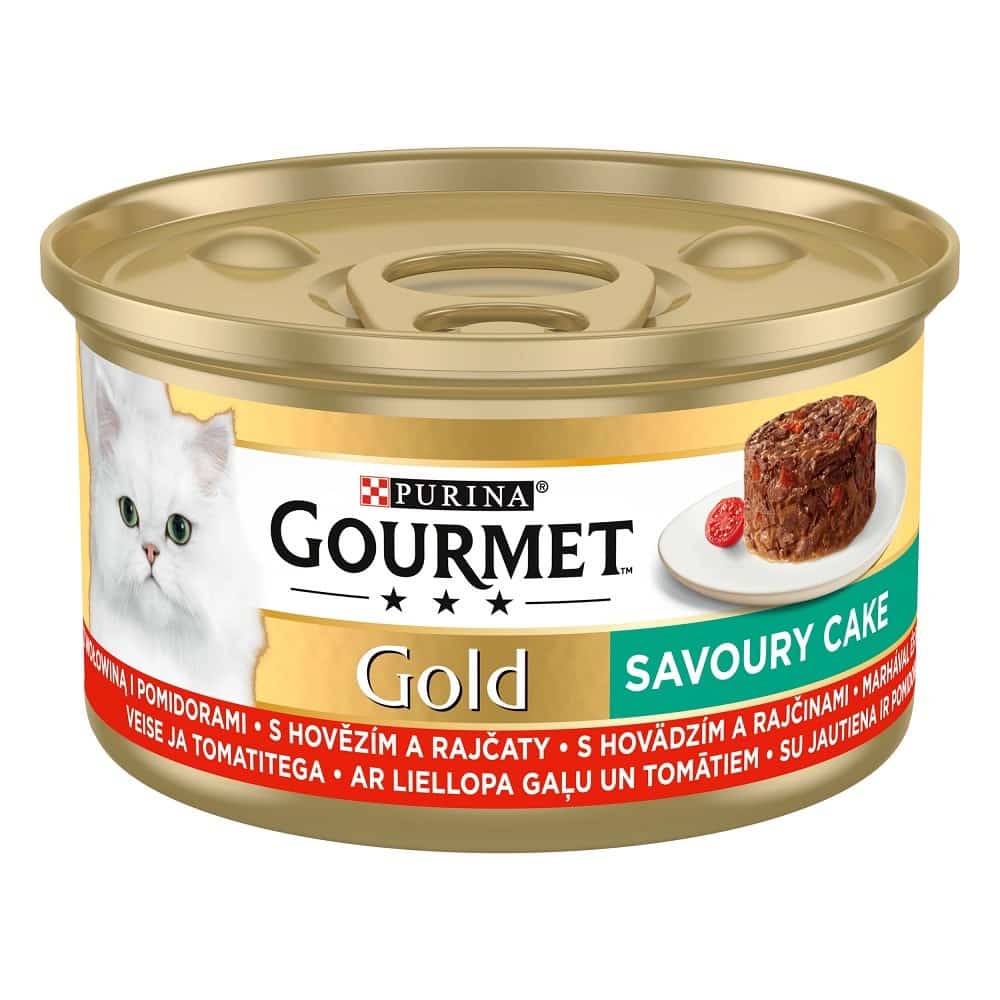 Gourmet Gold Savoury Cake wołowina 85 g