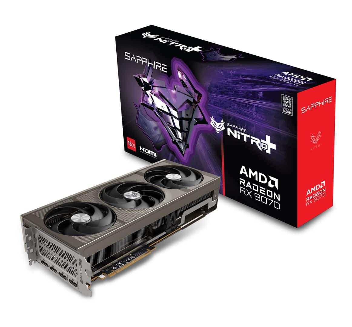 Karta graf. SAPPHIRE NITRO+ RX 9070 GAMING OC 16GB