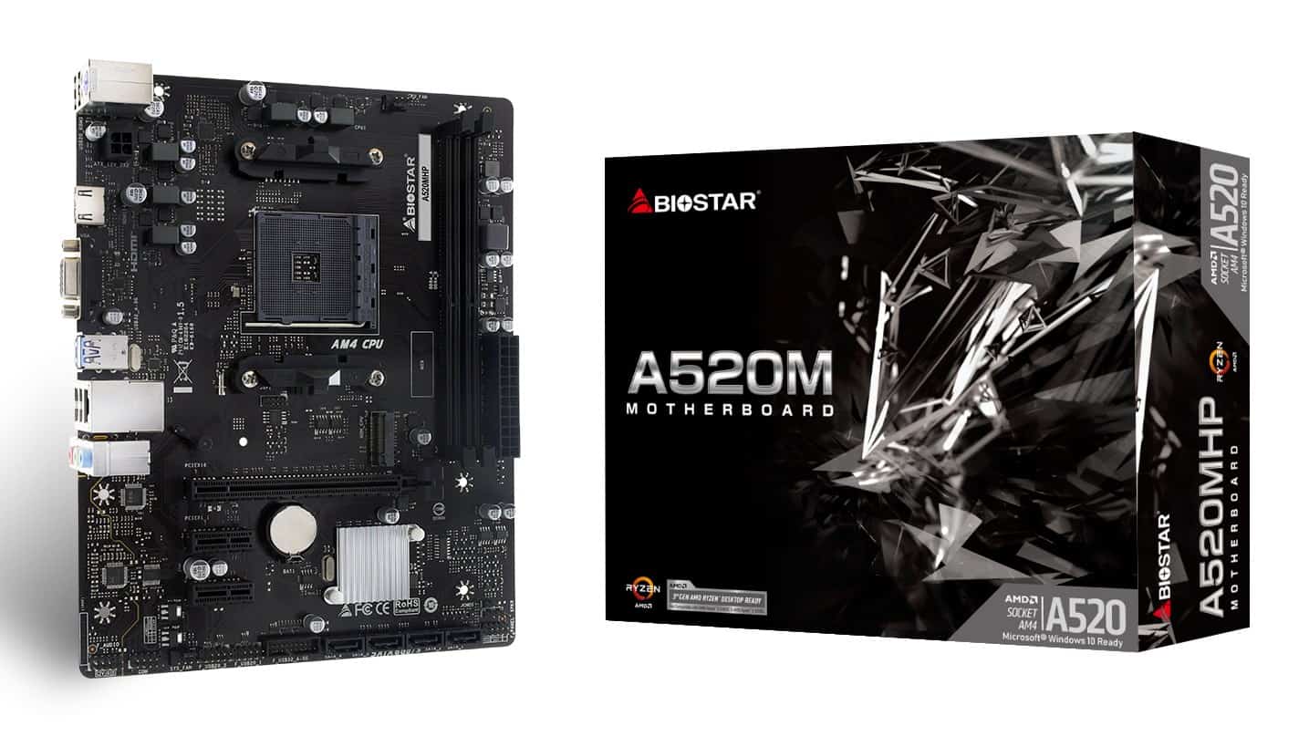 Płyta główna BIOSTAR A520MHP Socket AM4