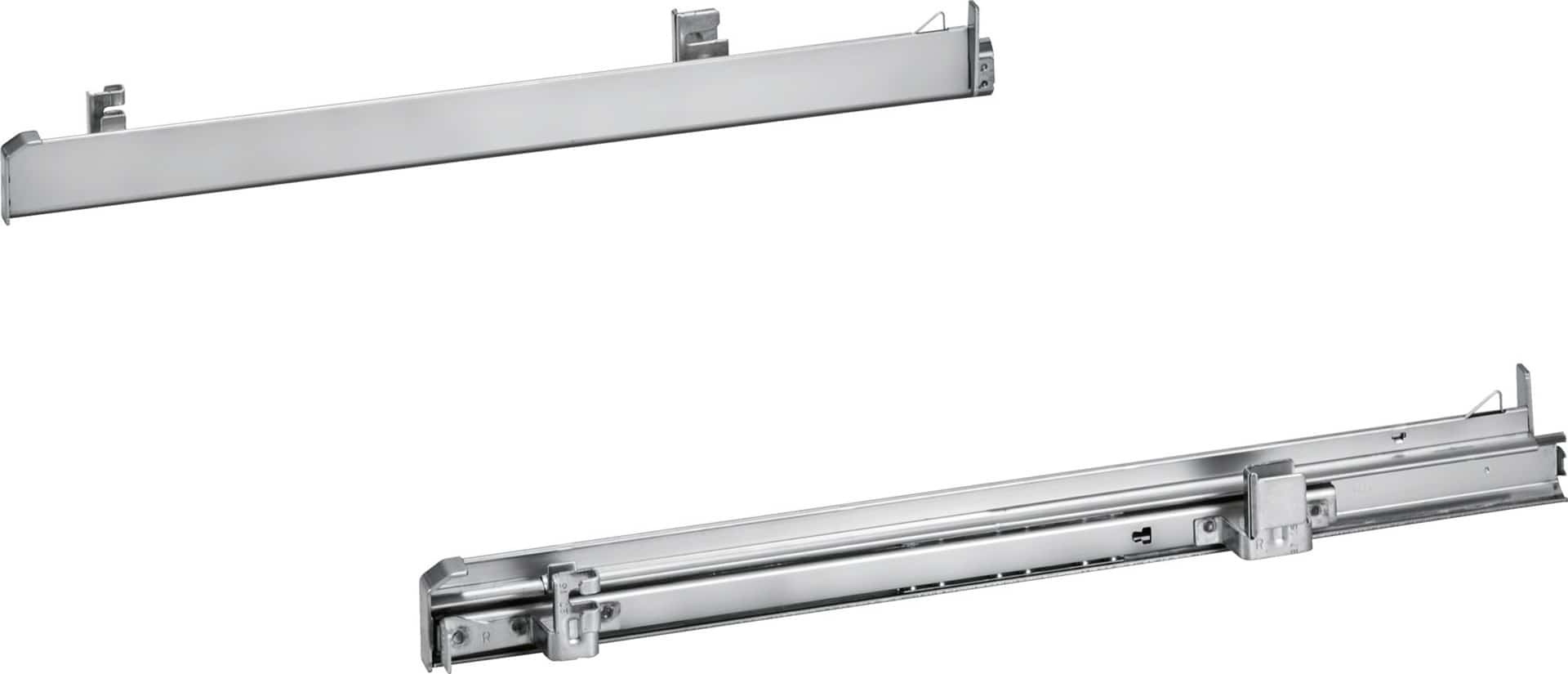 Prowadnice teleskopowe 1 poziomowe BOSCH HEZ538000 - stal nierdzewna, 480 mm