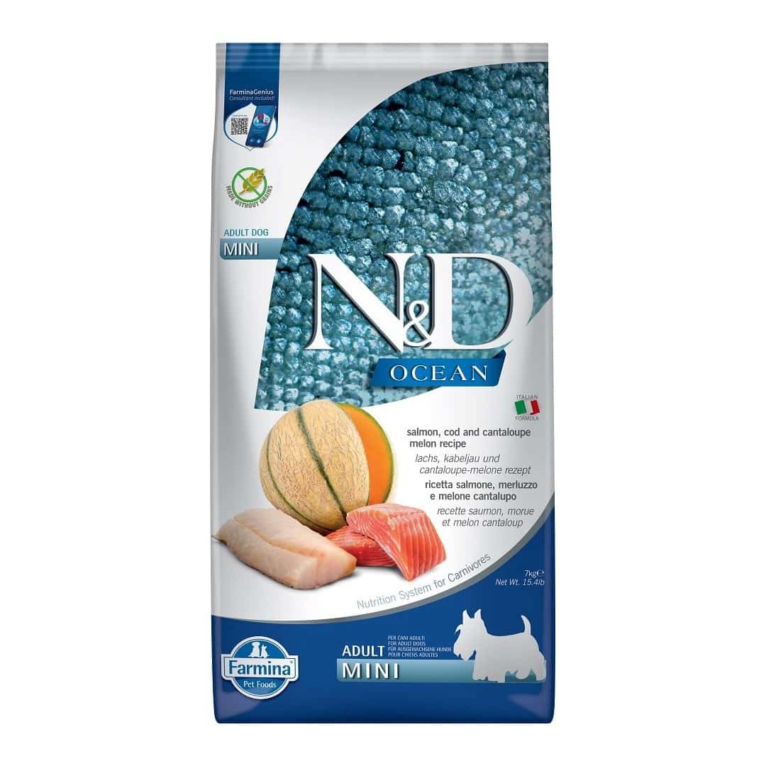 FARMINA N&D Ocean Dog Salmon, Cod, Melon 7 kg