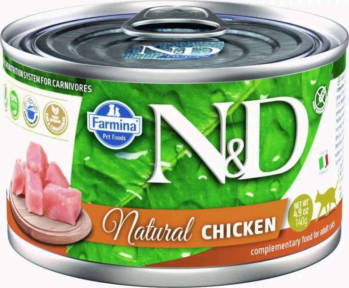FARMINA N&D Cat Natural Kurczak 140g