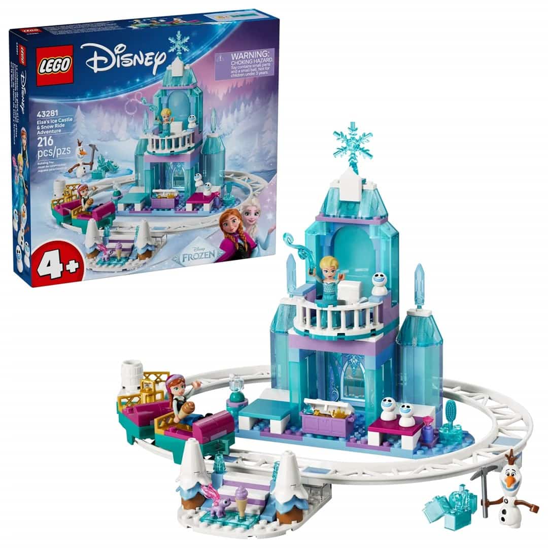 LEGO Disney - Zestaw Lodowy Zamek Elzy i Przejażdżka