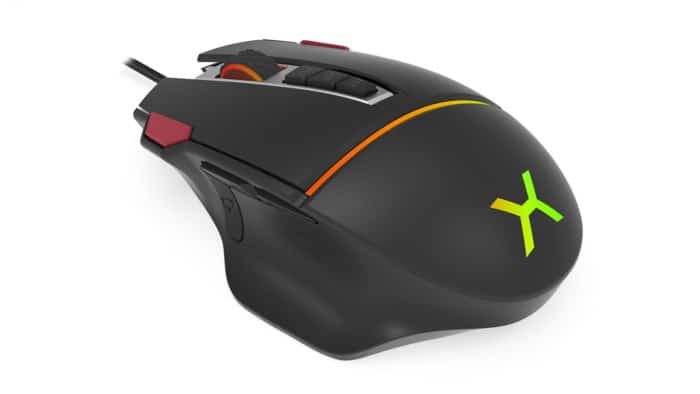 Myszka gamingowa KRUX Fuze Pro - wielokolorowe podświetlenie