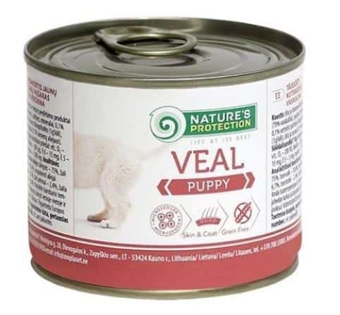 Nature's Protection Puppy Veal 200g dla Psa Junior