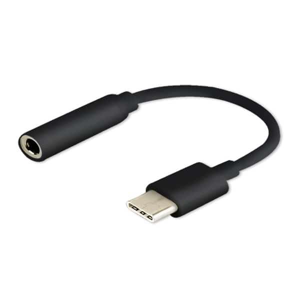 Adapter SAVIO AK-35/B USB-C do 3.5 mm