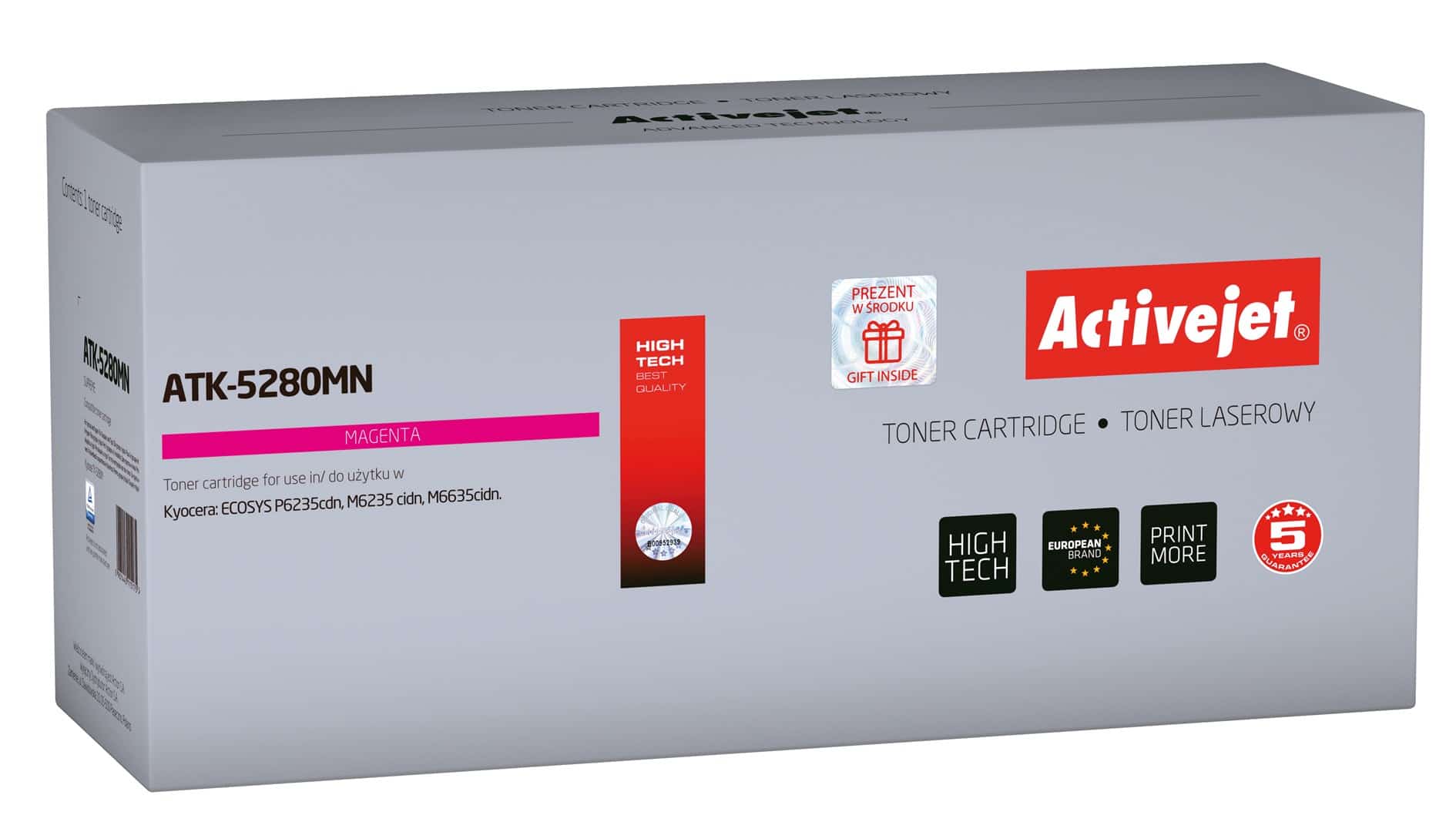 Activejet ATK-5280MN Toner - Zamiennik Kyocera