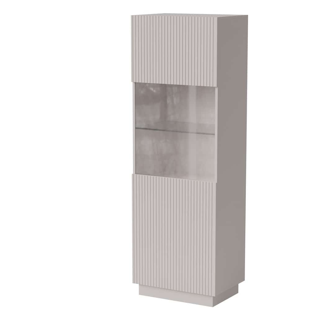 Witryna LIVERTI 59,5x42x178 kaszmir
