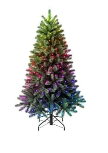 Twinkly Pre-lit Tree -1.50m, 270 RGB LED, zielony przewód