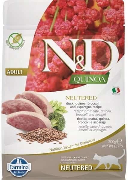 FARMINA N&D Quinoa Cat Duck, 300g