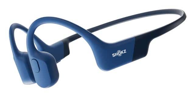 Słuchawki bezprzewodowe Shokz OpenRun USB-C niebieskie